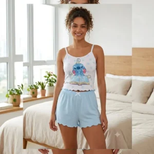 Pijama Blogueirinha - Stitch Leitura