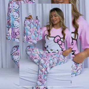 Pijama Trio (3 em 1 ) - Hello Kitty